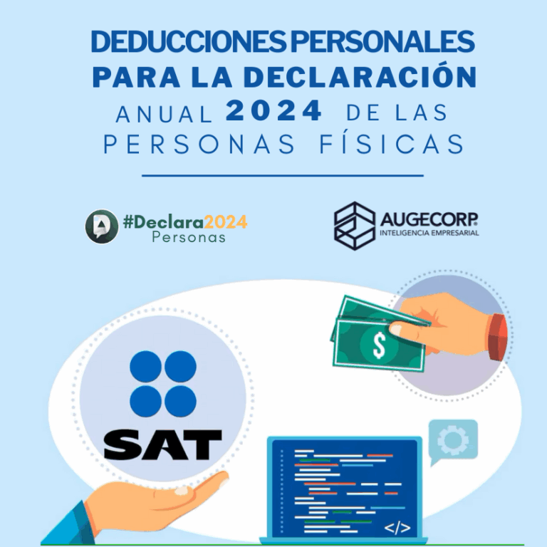 Deducciones personales para la declaración anual 2024: Personas físicas ...